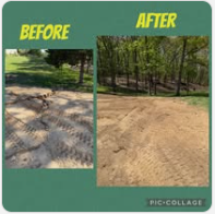 After the dirt work